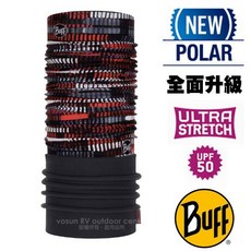 【西班牙 BUFF】機械齒輪Polar銀離子除臭防風保暖頭巾 圍脖刷毛帽 頸圍登山圍巾面罩口罩120913, 1個