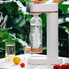 소다 스파클링 워터 홈메이드 상업용 탄산음료 기계 생일 선물, 01 No gas cylinder, 02 milky white