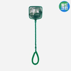 월드크린 그린루프 사각 뜰채 미니 어항 수족관 물고기 열대어 그물 망 뜰망 수조 관리 청소, 그린루프사각뜰채, 1개