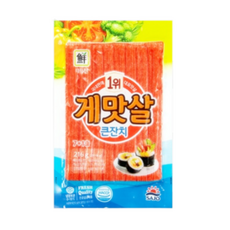 바이오푸드몰_사조대림 큰잔치 게맛살, 6개, 216g