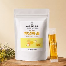 고트뮨 데일리허니 야생화 꿀스틱 15g X 30포 100% 베트남 자연벌꿀, 1개, 450g