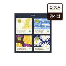 올가 ORGA 유기농티 에디션 사계 선물세트, 1개