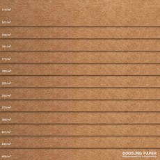 [전지를 재단해 출고하는 주문제작상품] 4절 뉴크라프트보드 250g_자연스러운 색감과 질감 천연펄프를 85%이상 함유한 고급크라프트지, 250g 20장