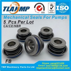 호환 변속기 FB-12M FB-12S FB-12L FB-12 샤프트 크기 12mm TLANMP 자동차 워터 펌프용 기계적 씰, 06 FB-12L (5 Pieces)