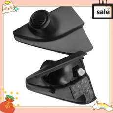 A90Q-왼쪽 + 오른쪽 자동차 인테리어 트림 라우드 스피커 쉘 도어 스테레오 커버 Toyota Helix 2015-2024, 01 Black