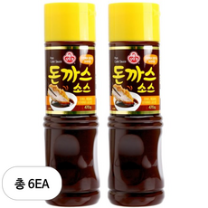 오뚜기 돈까스 소스, 470g, 6개