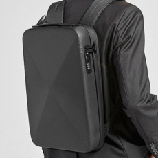 남자 직장인 하드케이스 백팩 모던 단단한 슬림백팩 비지니스 여행용 출퇴근 도난방지 가방