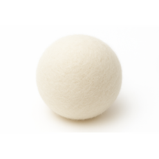 羊毛烘乾球 洗衣球 乾燥球 節能省電防纏繞烘衣球, 白, 1個