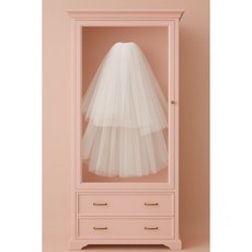 셀프웨딩 브라이덜샤워 웨딩촬영 레이스베일 면사포 신부룩