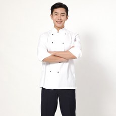 中性款烹飪廚師服上衣