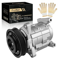 A/C Compressor with Clutch Compatible with Chrysler Town & Country 2001-2007 3.3L 3.8L for Chrysl, A/C Compressor with Clutch Com