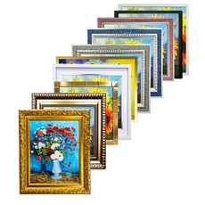 보석십자수 캔버스형 전용액자 주문제작가능 DIY유화 명화액자 40x50 60x75 120x240 황금프레임, 골드 우드