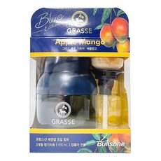 불스원 그라스 디퓨저 블루 애플망고 100ml /차량용 방향제 1개, 블루애플망고