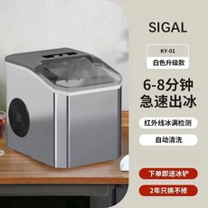 수동 제빙기 사무실 장치 야외 제조기 화이트 아이스 물보충, U01KT63CH2VRNVX843FSWRA2V8-002, B. 고급 회색 플래그십