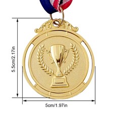 우승 트로피 조각 축하 용품 작은 장식 학교 동상 체육대회 대회 수상자 골드, Gold