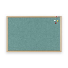 [보드뱅크]패브릭 게시판(자석용) 40x30 무늬목프레임(미송신형)