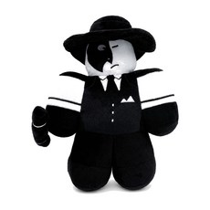 로블록스 포세이큰 캐릭터 봉제인형 후드 게임굿즈, 1개, F. 마스크 블록맨, 25cm
