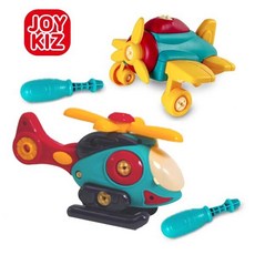 [조이키즈샵] 조이키즈 공구놀이 비행 2종세트(색상 택1)/DIY/조립/공구, 상품 선택:공구놀이 비행 2종세트 - 레드, 상세 설명 참조