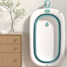 강아지접이식욕조 대용량 애견 욕조 강아지 소형견 전용욕조 고양이 욕조, 녹색, 1세트