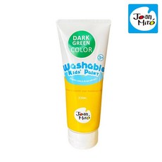 짜서쓰는 워셔블 물감 초록색 페인팅놀이 그림물감 엄마표미술 그리기재료