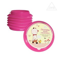 에스웍 하나더 자바라물통 핑크 아크릴물통, 단품