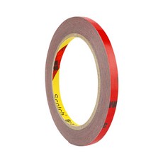 普特汽車精品 不殘膠強力泡棉雙面膠 5-20mm 汽車雙面膠 耐高溫 車用膠帶, 1個, 5mm