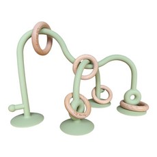 桌面吸盤啟蒙嬰兒玩具, 橄欖色、粉色、藍色、米色、黃色、綠色, 1個