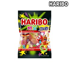 하리보 믹스 사우어 젤리, 80g, 10개