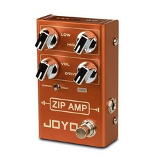 JOYO R-04 ZIP AMP Pedal Effect Strong Compression Overdrive Pedal Simulate Amplifier Effect Pedal