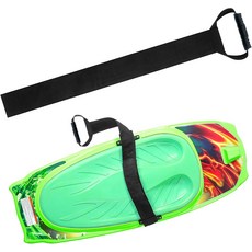 엘렌테 교체 패딩 무릎 보호대 스트랩 보트 충격수 스포츠용 무릎 보호대 무릎 보호대 무릎 보호대 스포츠 탑승/무릎 보호대(블랙)