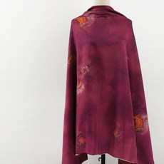 새로운 중국 스타일 새틴 롱 드레스 허리 조임 V넥 아세테이트 원단 플로럴 프린트 소매 여름 우아한 여성, 01 하얀색, 03 엠 ( 재고 )