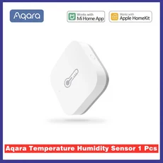 Aqara 온도 습도 센서 Zigbee 3.0 무선 스마트 연결 제어 Mi Home Homekit APP 사용, aqara Humidity 1pc