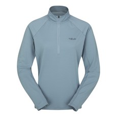 【Rab】Sonic LS Zip Wmns 女 長袖透氣拉鍊排汗衣 半襟 立領 防曬 吸濕 快乾