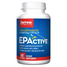 Jarrow FORMULAS 賈羅公式 EPActive魚油軟膠囊, 1罐, 60顆, 1罐