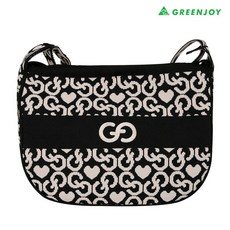 [그린조이] 여성 여 복주머니 하트로고 크로스 G백