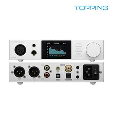 TOPPING 토핑 2세대 DAC 헤드폰 앰프, DX5 II 실버