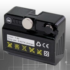GPI 旋鈕式7.4V鋰電池 - 2600mAh (台製機款專用), 1個