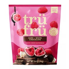 Tru Fru 트루 프루 하이퍼드라이 라즈베리 다크 초콜릿 96g, 1개