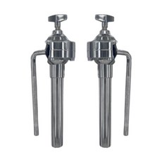 GHSHOP 2개 심벌 스탠드 롱 톰 암 볼 클램프 악기 L 로드 톰 마운트 싱글 톰 홀더 타악기 재즈 드럼 세트용, 합금, 그림처럼