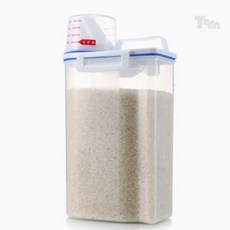 곡물용기 손잡이형 쌀통 2kg