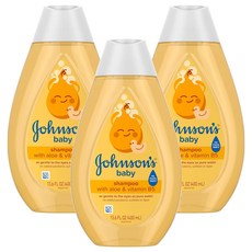 존슨즈베이비 어린이샴푸 노 모어 티어, 3개, 400ml
