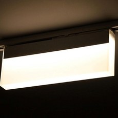 (올핀) LED 루버 레일조명 확산형 300mm 15W 전구색 KC 예도