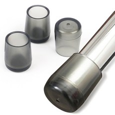 의자캡 반투명 18mm 4p 의자발커버 바닥긁힘 소음방지 바닥긁힘방지 의자커버 의자받침, 1개