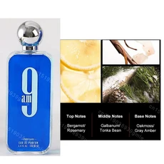 쿠쿠스토어 100ml 오리지널 남성 향수 아라베스 롱래스팅 바디 스프레이 콜로뉴 페로몬 오 드 퍼퓸 플로럴, 04 Blue