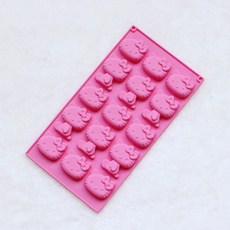 실리콘몰드 - 고양이키티 (15구), 1개