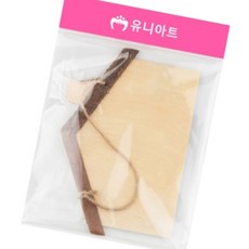 돈스텔 원목팻말 나무걸이 집모양 1개입, 본상품