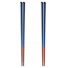 이시다 궁극의 논슬립 젓가락 21C, 블루, 2개, 단품
