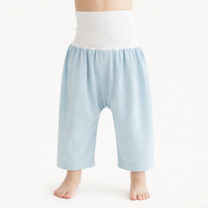 HO-OH 아기 입는 방수패드 유아소변훈련 배변훈련 방수바지, 1개, 스카이 블루