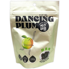 信義鄉農會 梅子夢工廠 梅子跳舞酵素梅 醃製梅子 優質青梅 酸甘濃郁, 1包, 100g