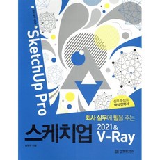 회사 실무에 힘을 주는 스케치업 2021 & V-Ray : SketchUp Pro, 정보문화사, 남현우 저